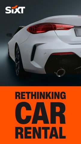 SIXT rent. share. ride. plus. для Android — скриншот 1