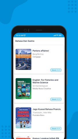 SMP Peduli Anak E-Library для Android — скриншот 4