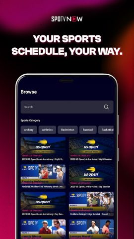 SPOTV NOW: Sports Streaming для Android — скриншот 5