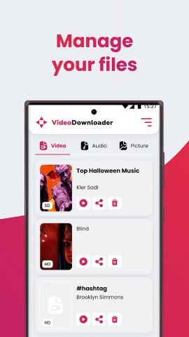 SSSTIK Video Downloader Lite для Android — скриншот 4