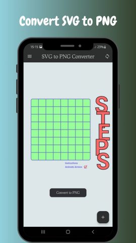 SVG to PNG Converter для Android — скриншот 2