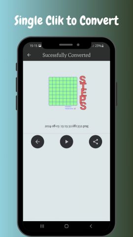 SVG to PNG Converter для Android — скриншот 3