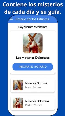 Santo Rosario por los Difuntos для Android — скриншот 1