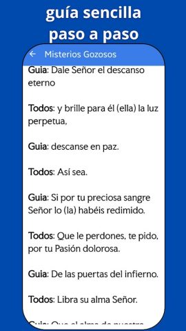 Santo Rosario por los Difuntos для Android — скриншот 2