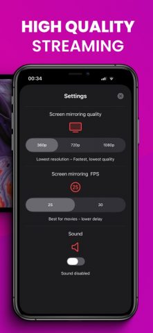 Screen Cast Mirroring・Smart TV для iOS — скриншот 2