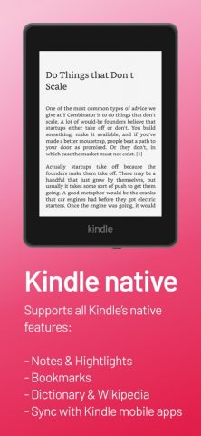 Send to Kindle by KTool для iOS — скриншот 5