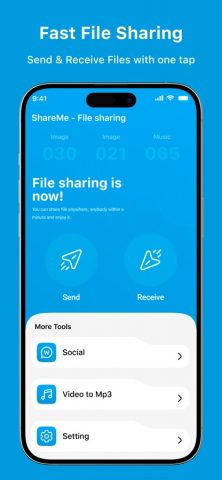 ShareMe — File sharing для iOS — скриншот 2