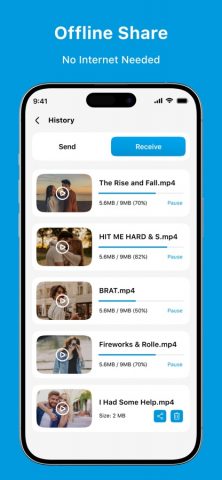 ShareMe — File sharing для iOS — скриншот 5