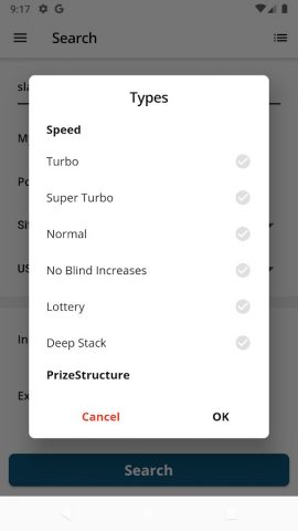 SharkScope для Android — скриншот 3