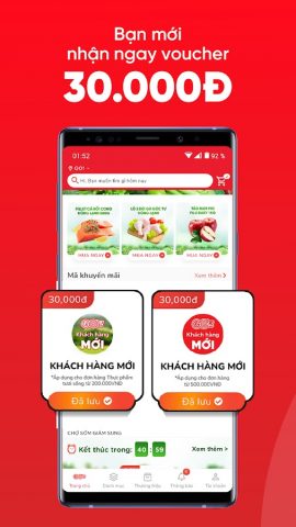 Siêu thị GO! для Android — скриншот 1