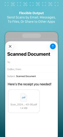 Simple Scan • Quick Scanner для iOS — скриншот 3