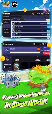 Slime World для Android — скриншот 3