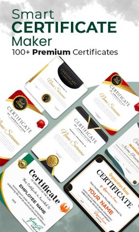Smart Certificate Maker App для Android — скриншот 3