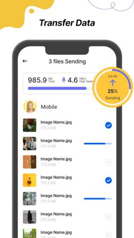 Smart Transfer My Data app для Android — скриншот 5