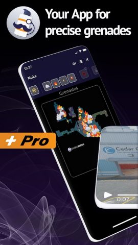 Smoke Baron — CS2 Nade Guide для Android — скриншот 1