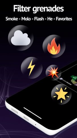 Smoke Baron — CS2 Nade Guide для Android — скриншот 4