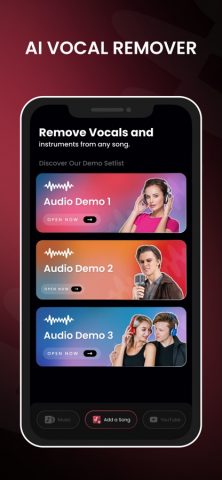 Song Vocal Remover — Music Ext для iOS — скриншот 3