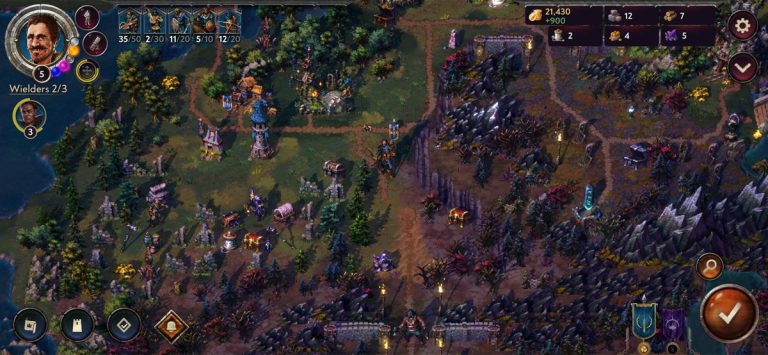 Songs of Conquest Mobile для iOS — скриншот 1