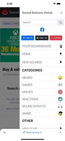 Sound Button World для iOS — скриншот 3
