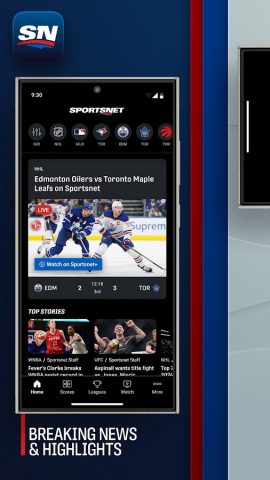 Sportsnet для Android — скриншот 1