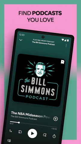 Spotify: музыка и подкасты для Android — скриншот 2