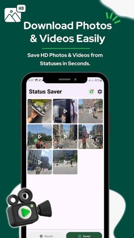 Status Saver: Download & Share для Android — скриншот 3