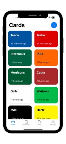 SmartCards: Store Card для iOS — скриншот 1
