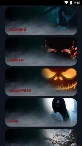 Страшные звуки ужасов для Android — скриншот 5