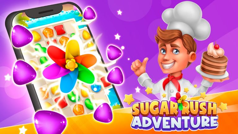 Sugar Rush Adventure для Android — скриншот 1
