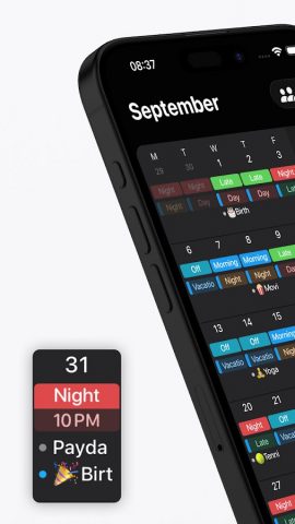 Supershift — График смен для Android — скриншот 1