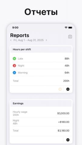 Supershift — График смен для Android — скриншот 5
