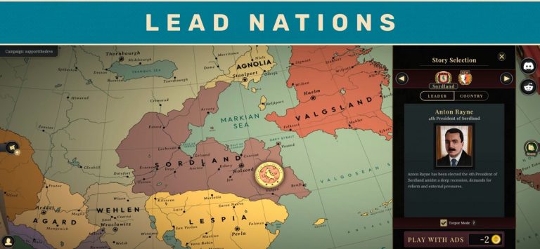 Suzerain для iOS — скриншот 1