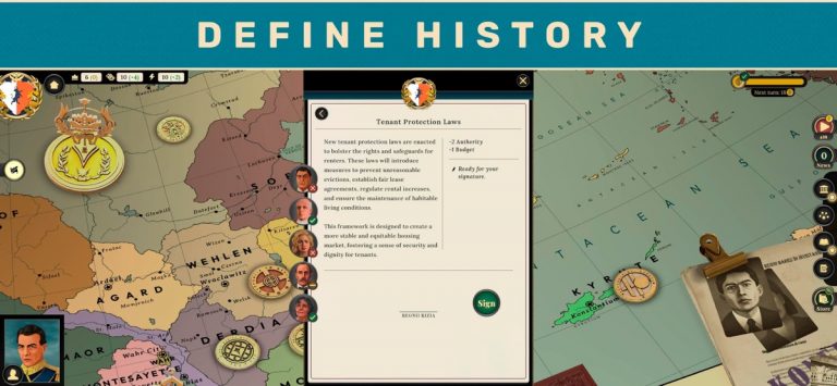 Suzerain для iOS — скриншот 3