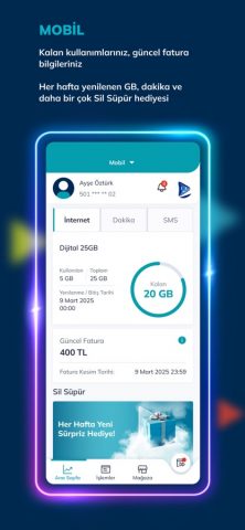 Türk Telekom для iOS — скриншот 3