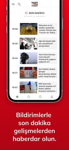 TGRT Haber Mobil для iOS — скриншот 3