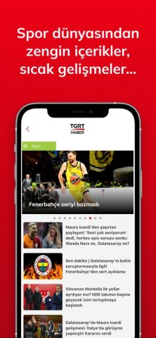TGRT Haber Mobil для iOS — скриншот 4