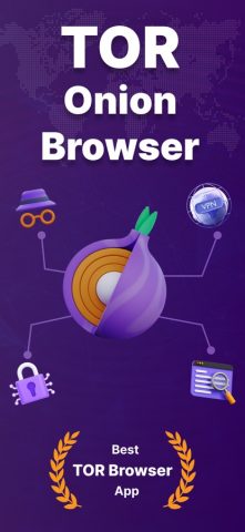 TOR Browser ~ Onion Browser для iOS — скриншот 1