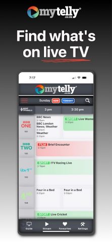 TV & Streaming Guide UK для Android — скриншот 2