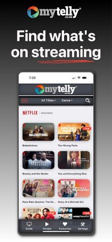 TV & Streaming Guide UK для Android — скриншот 3