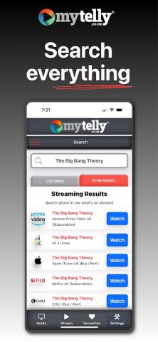 TV & Streaming Guide UK для Android — скриншот 4