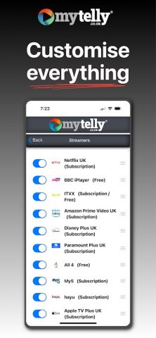 TV & Streaming Guide UK для Android — скриншот 5