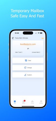 Temp Mail Ultimate для iOS — скриншот 4