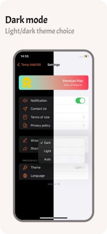 TempMail 100 — Privacy Email для iOS — скриншот 5