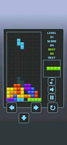 Тетрис Легенда для iOS — скриншот 5
