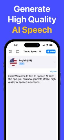 Text to Speech AI — Voice Over — скриншот 2