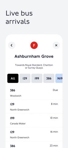 TfL Go: Plan, Pay, Travel для iOS — скриншот 5