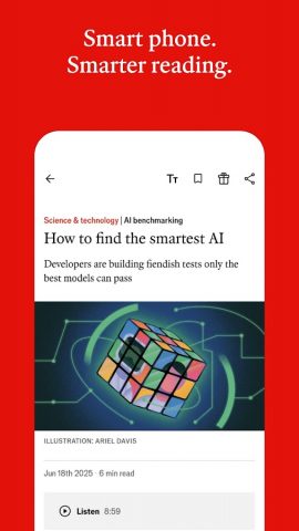 The Economist — News, Podcasts для Android — скриншот 1