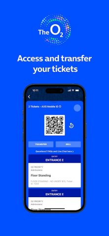 The O2 Venue App для Android — скриншот 1