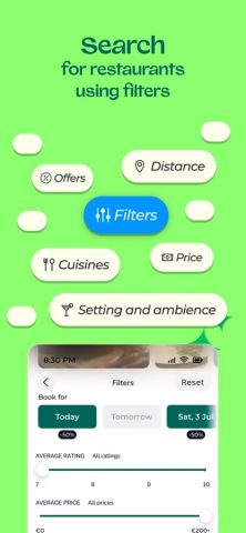 TheFork — Restaurant bookings для iOS — скриншот 3