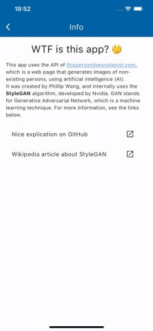 This Person Does Not Exist для iOS — скриншот 2